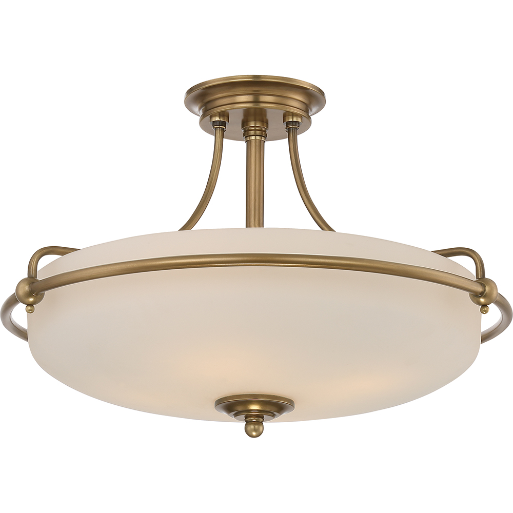 GRIFFIN brass QZ-GRIFFIN-SFM-WS Quoizel
