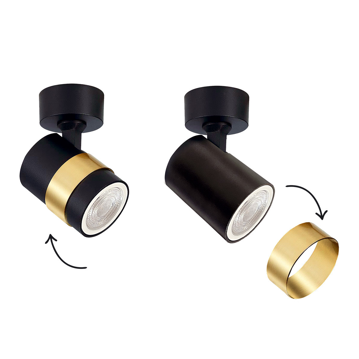 ANILLO black I LP-770/1W BK Light Prestige