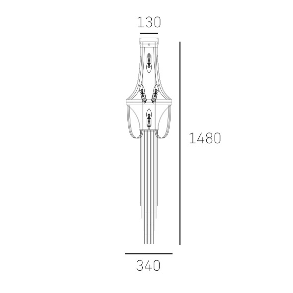 ROMA W04694NI Cosmo Light