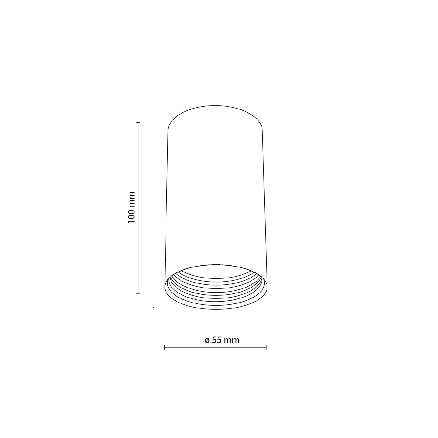 AMIS black 10718 TK Lighting