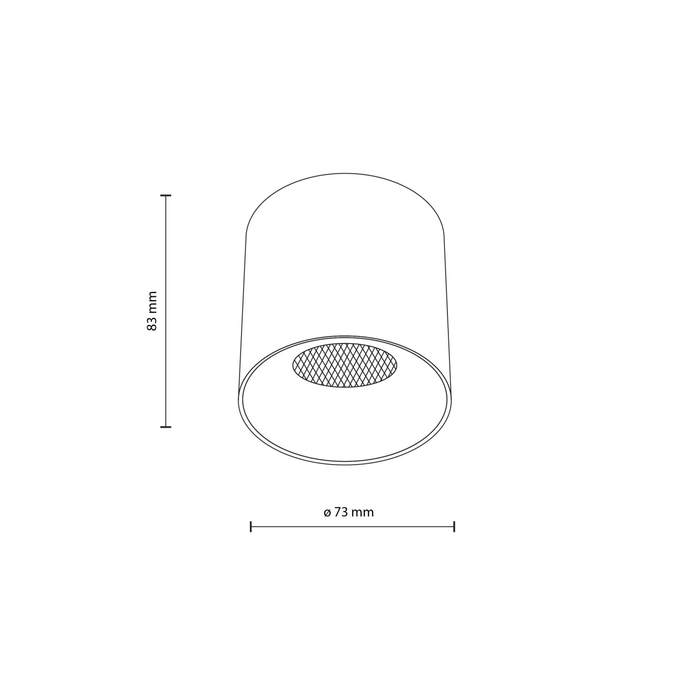 BLAZE CCT white 18157 TK Lighting
