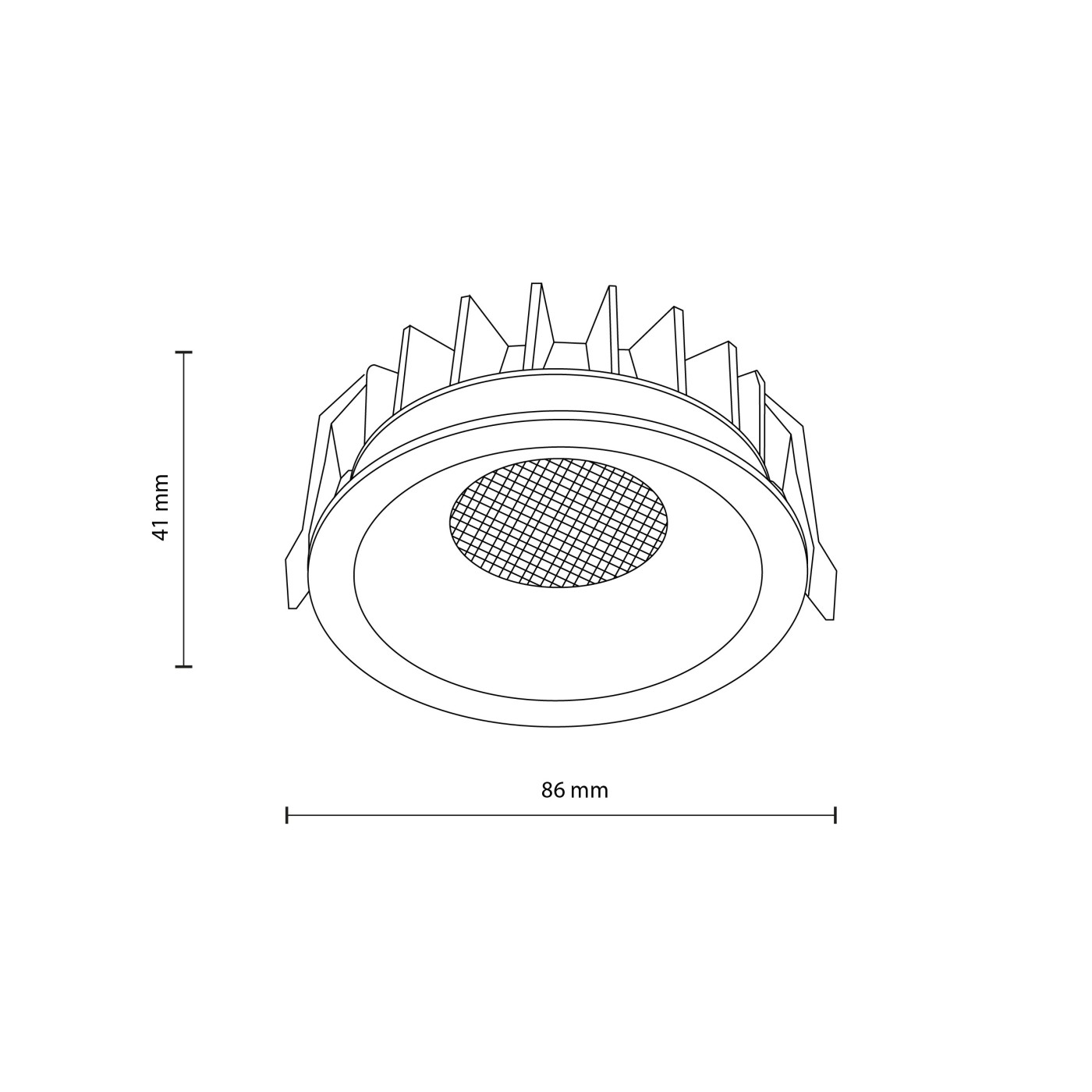 NEXUS CCT white 12W 18126 TK Lighting