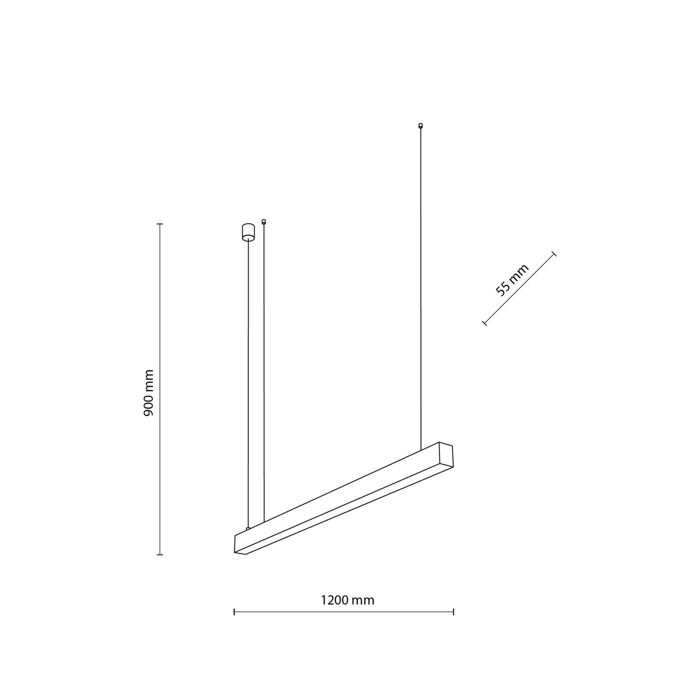 LUXE white LED CCT 18174 TK Lighting