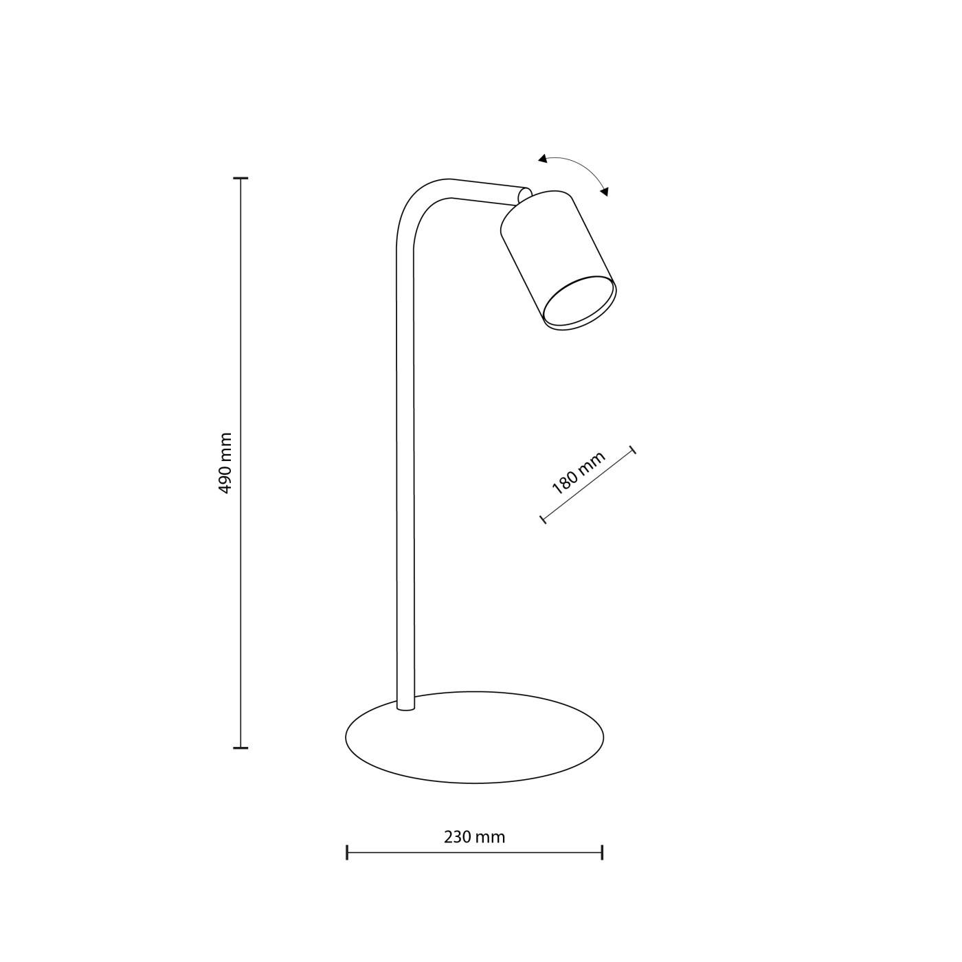 LOGAN black 5414 TK Lighting