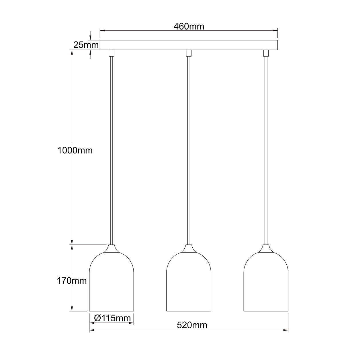 NILO black III LP-0110/3L BK Light Prestige