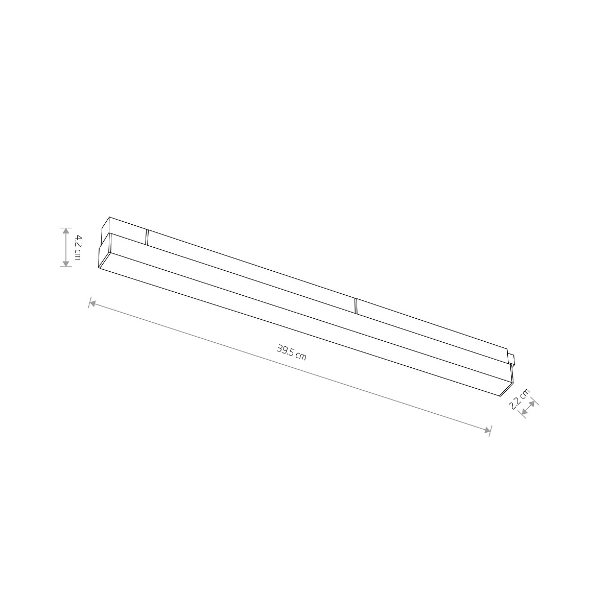 LVM LINE LED 15W white 3000K 11636 Nowodvorski Lighting