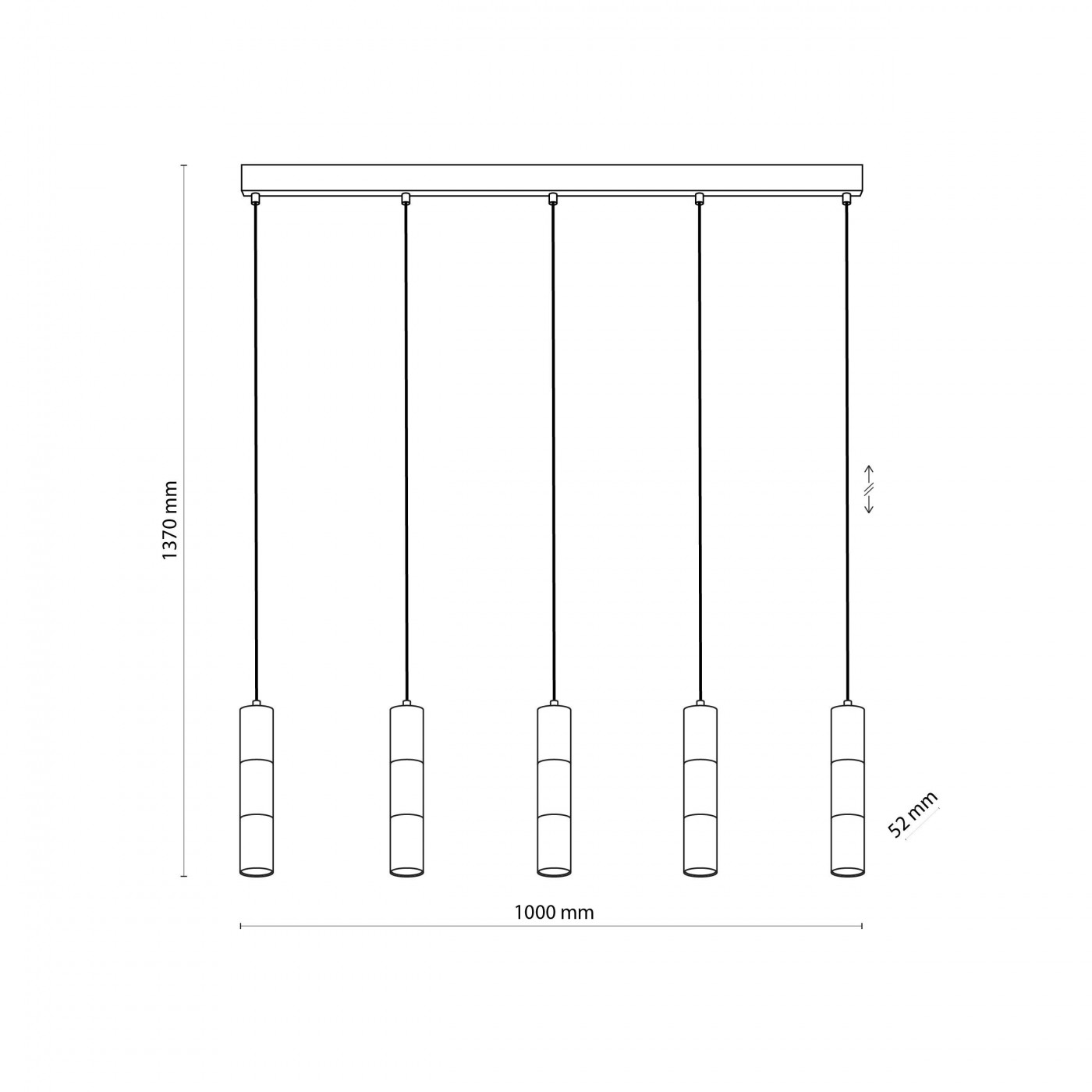 VIVIEN black-gold V 4758 TK Lighting