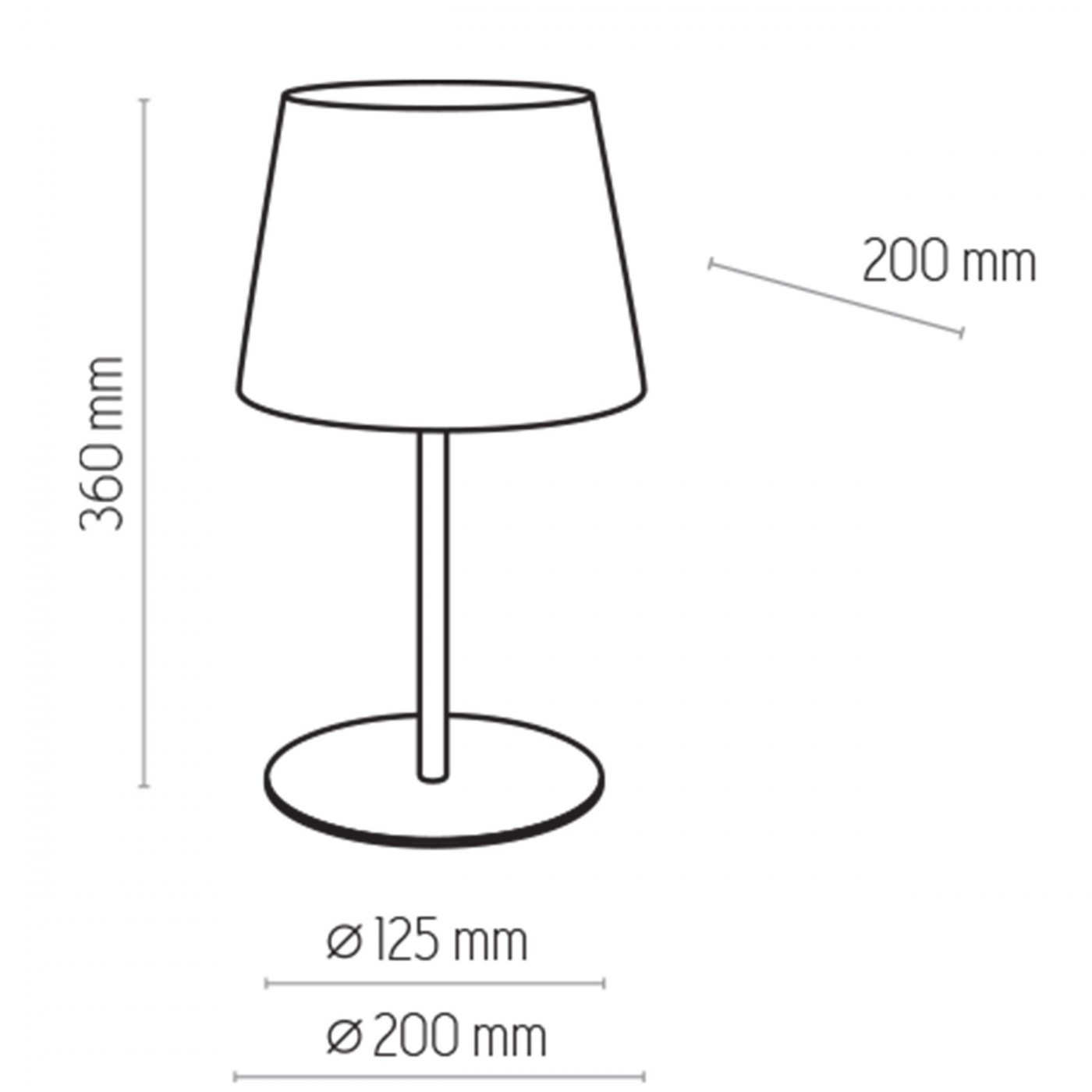 MAJA black 2936 TK Lighting