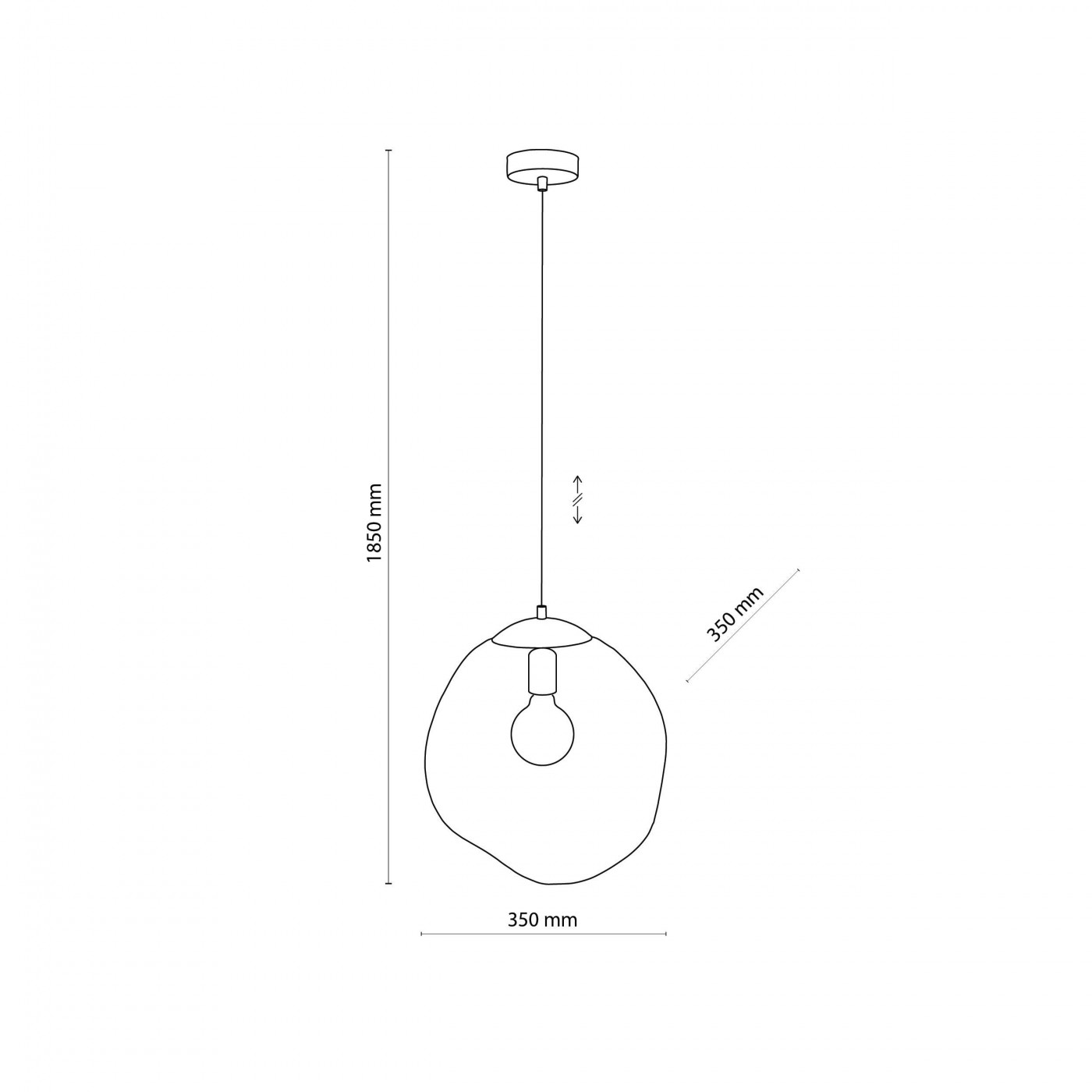 SOL amber I 4261 TK Lighting
