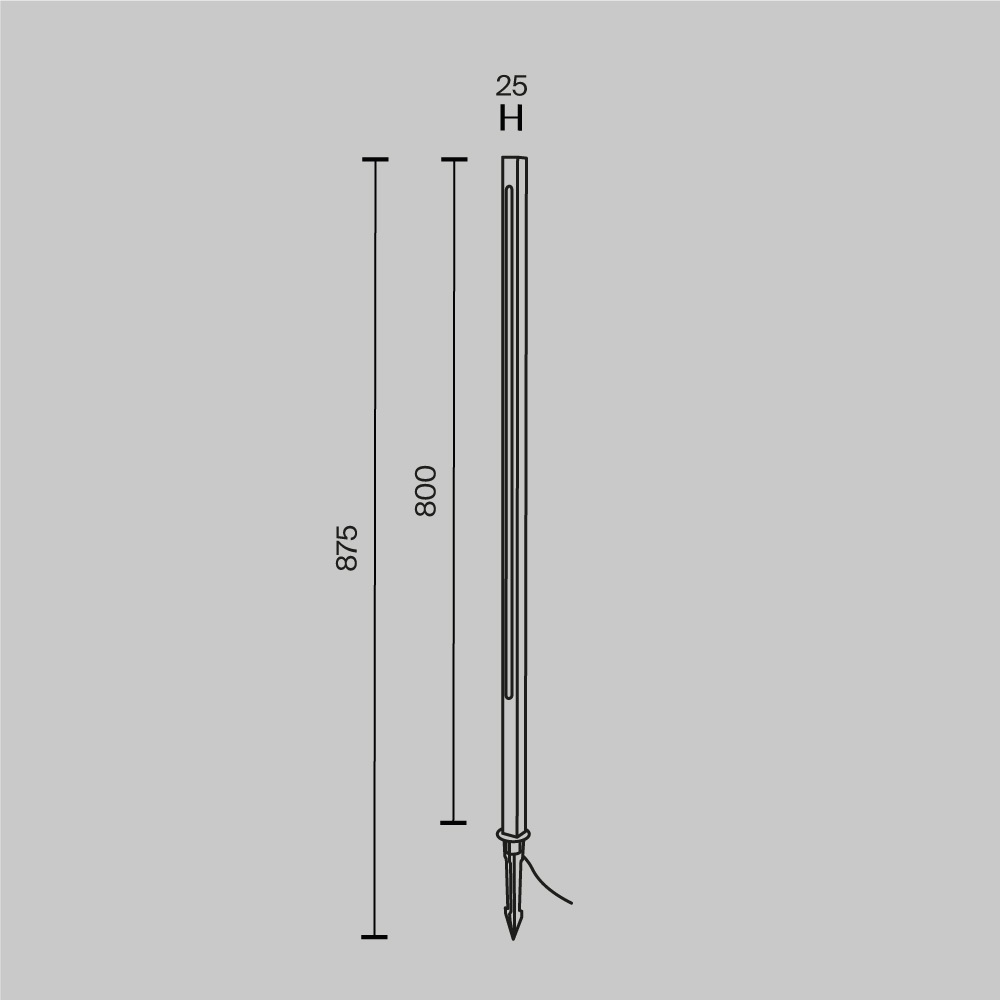 POLE O440FL-L12GF3K Maytoni