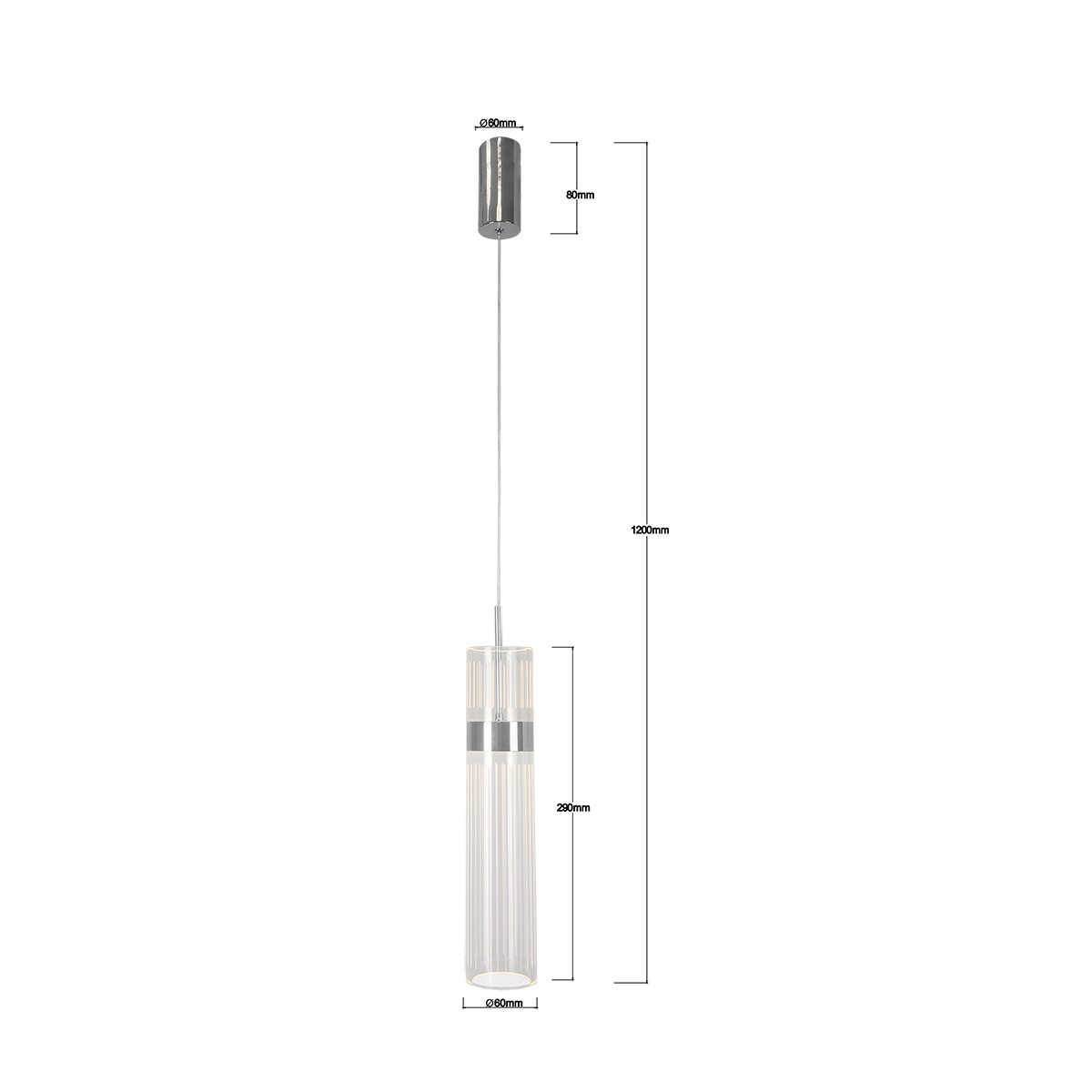 AMBIENTE CCT chrome I LP-1510/1P CH Light Prestige