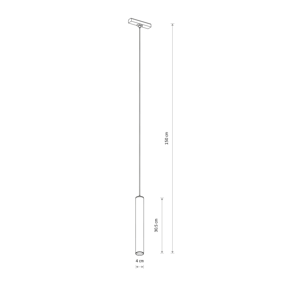 UT-LVM MINI ROLLER LED 10W black 4000K 11343 Nowodvorski Lighting
