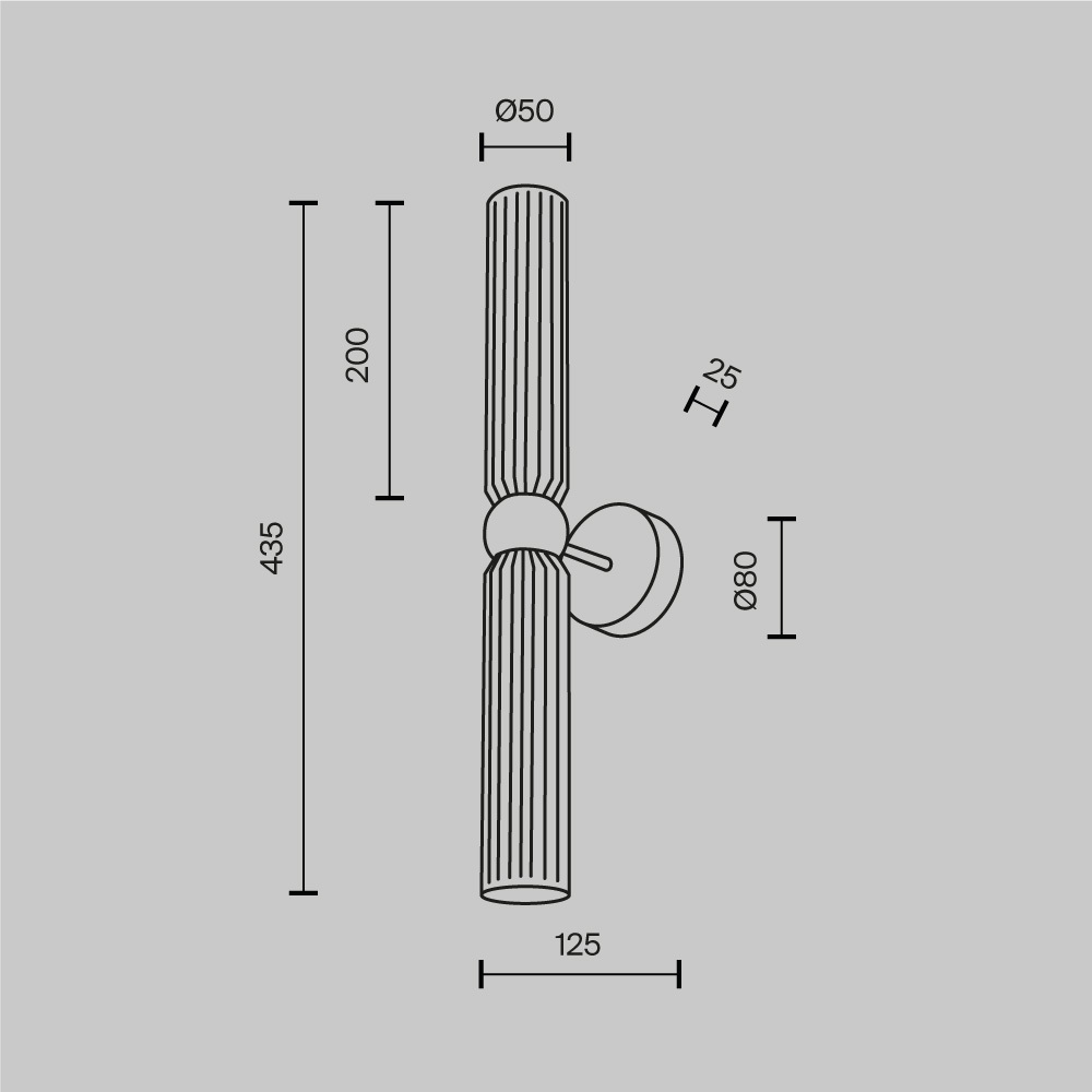 ANTIC II MOD302WL-02CG1 Maytoni