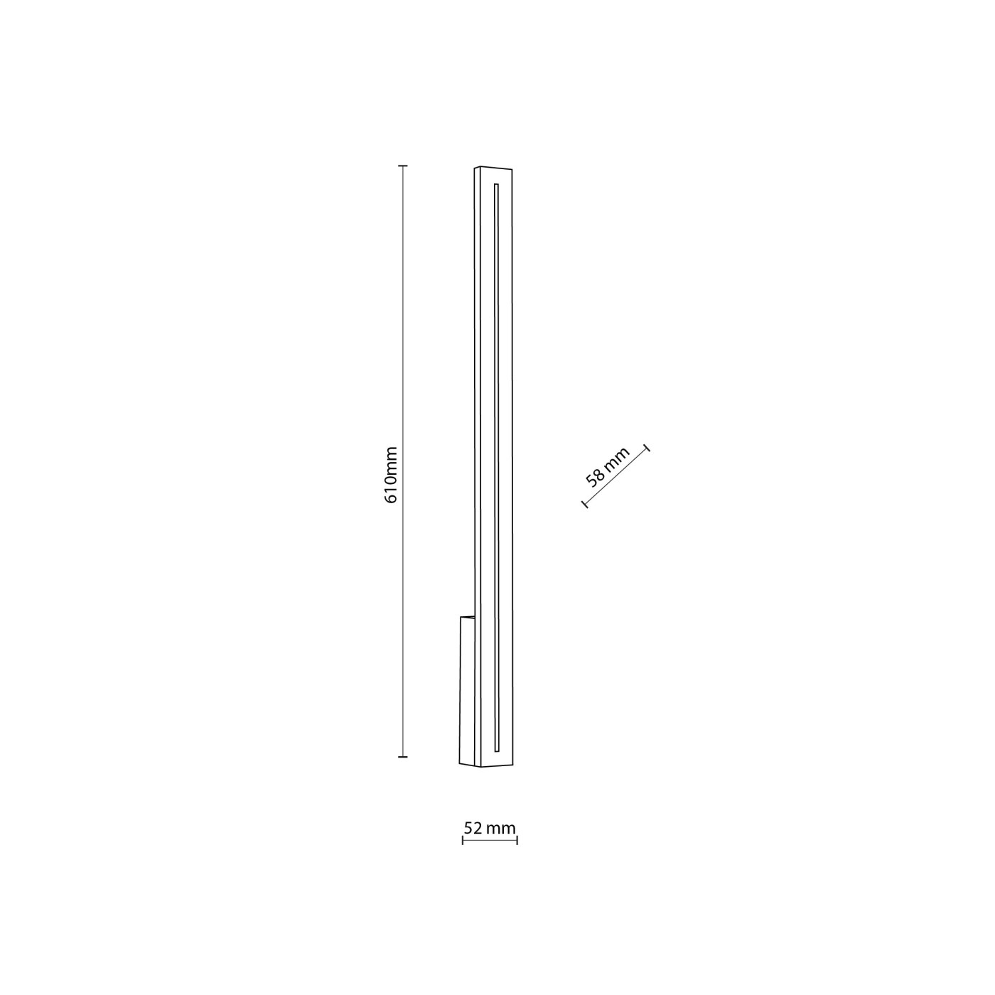 LINEA S grey 18175 TK Lighting