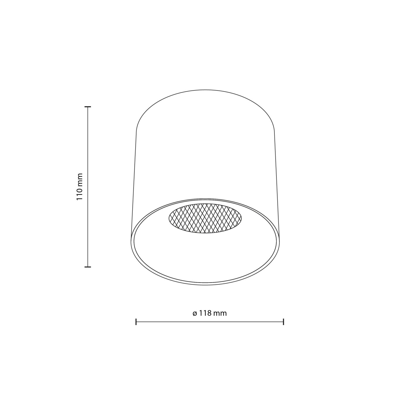BLAZE CCT white 18161 TK Lighting
