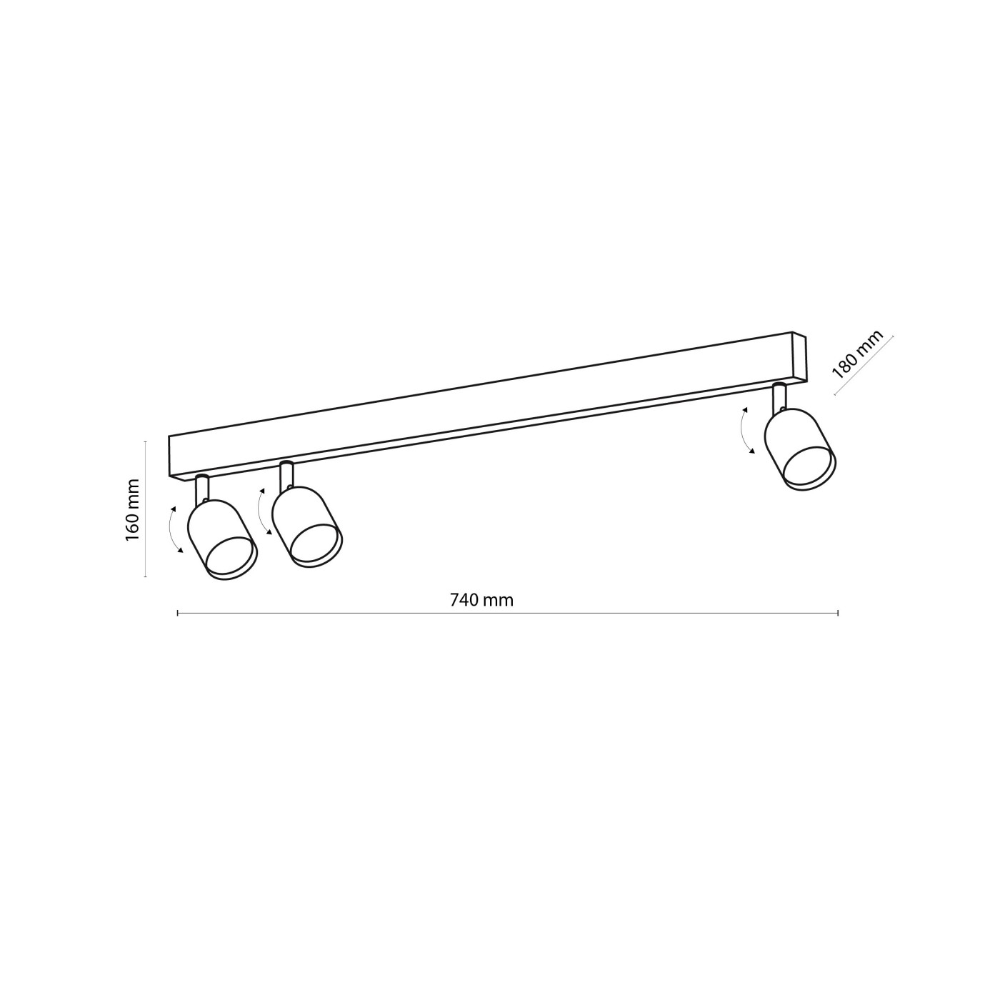 TOP black III 4762 TK Lighting