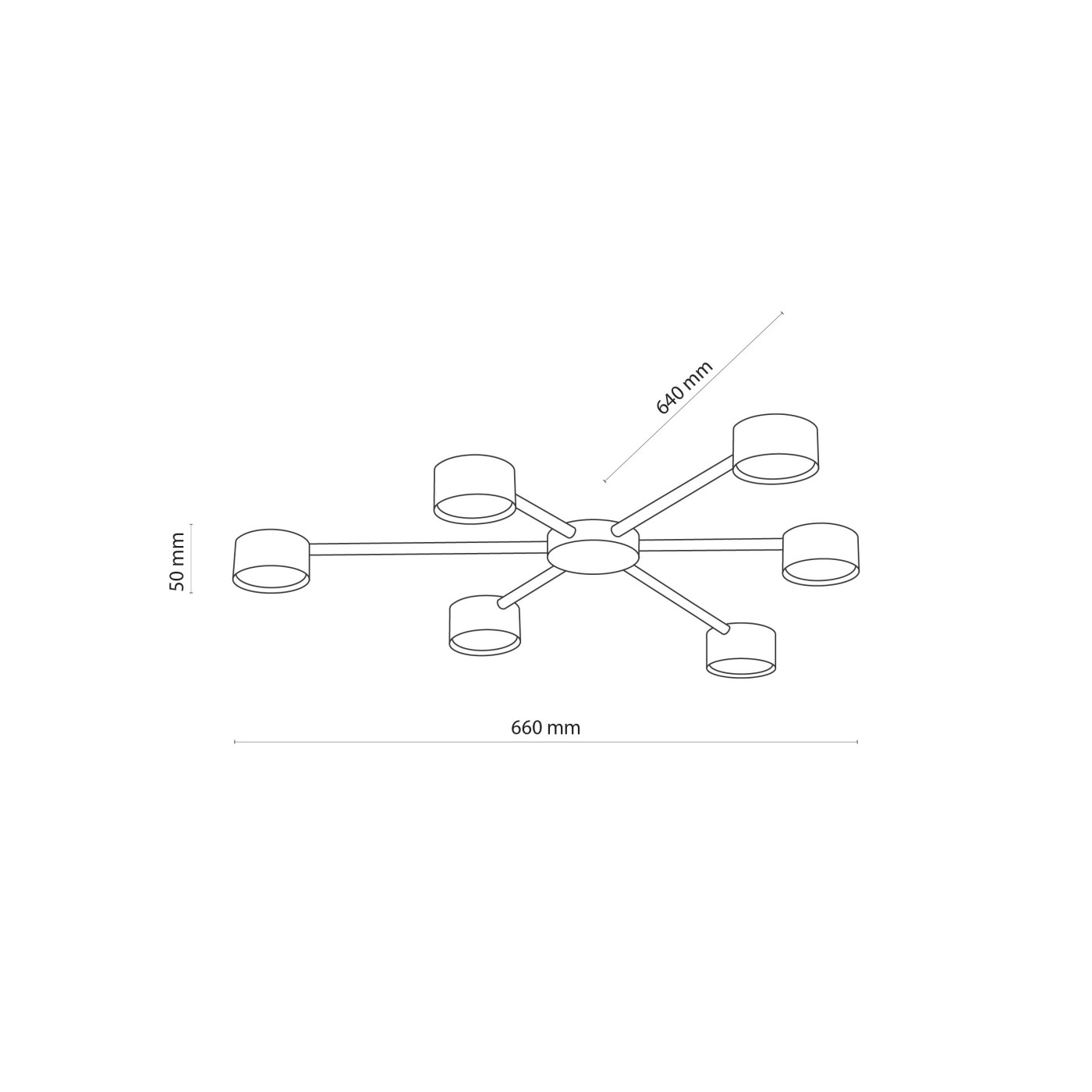 AVIA black VI 4692 TK Lighting
