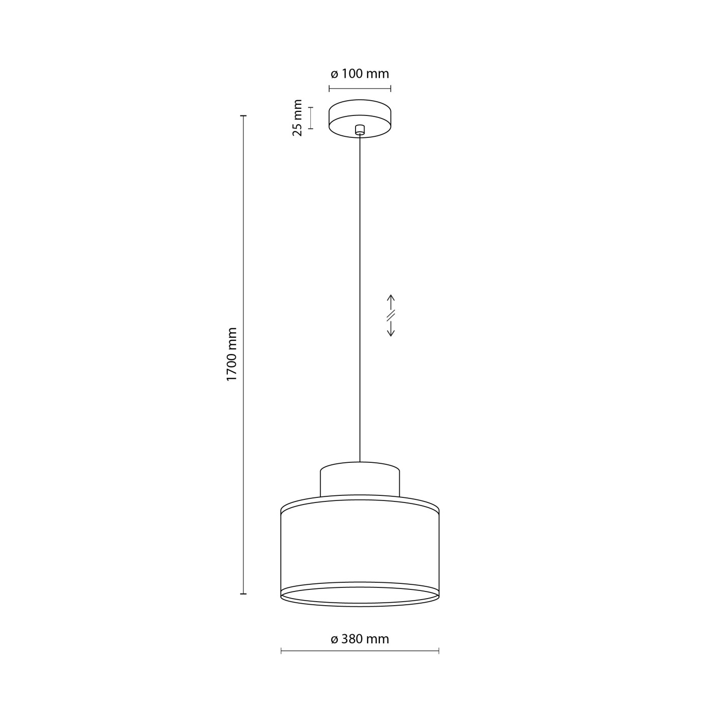 DUO JUTA white 1856 TK Lighting