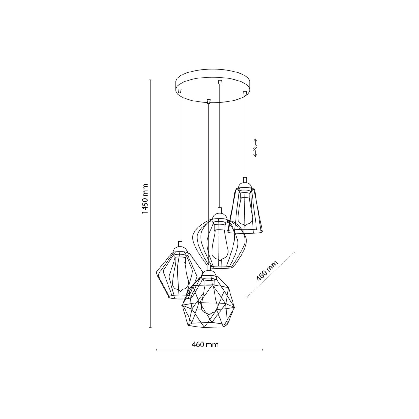 GALAXY IV 1643 TK Lighting