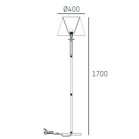 SIENA F01322NI-WH Cosmo Light